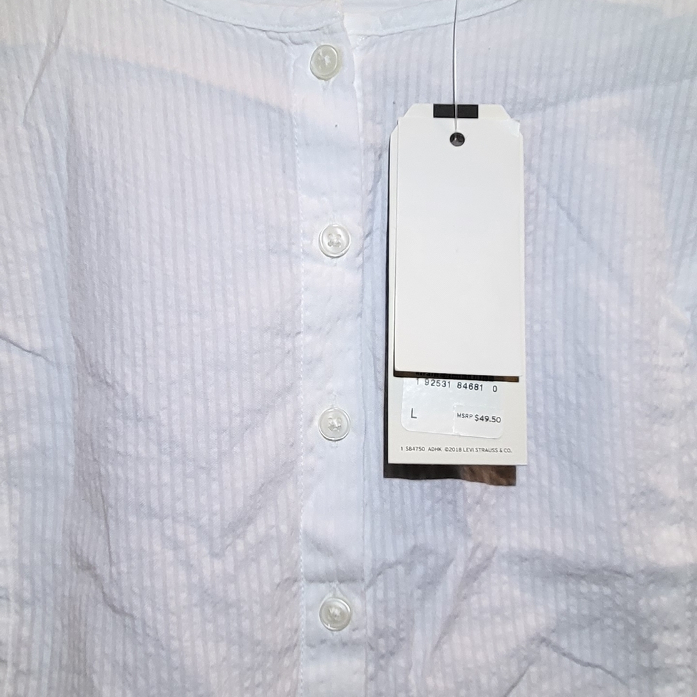 Levi's White Sleeveless Blouse - Picture 3 of 3